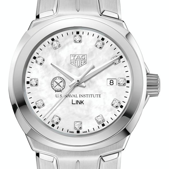 U.S. Naval Institute TAG Heuer Diamond Dial LINK for Women - Image 1
