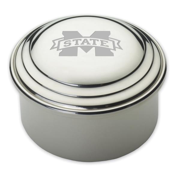 Mississippi State Pewter Keepsake Box