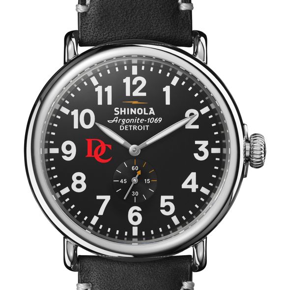 Davidson Shinola Watch, The Runwell 47mm Black Dial - Image 1