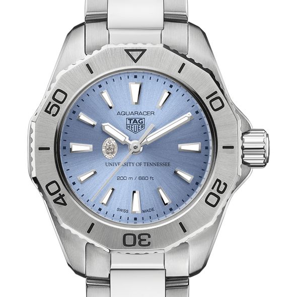 Tennessee Women's TAG Heuer Steel Aquaracer with Blue Sunray Dial - Image 1