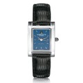 Marquette Women's Blue Quad Watch with Leather Strap - Image 2