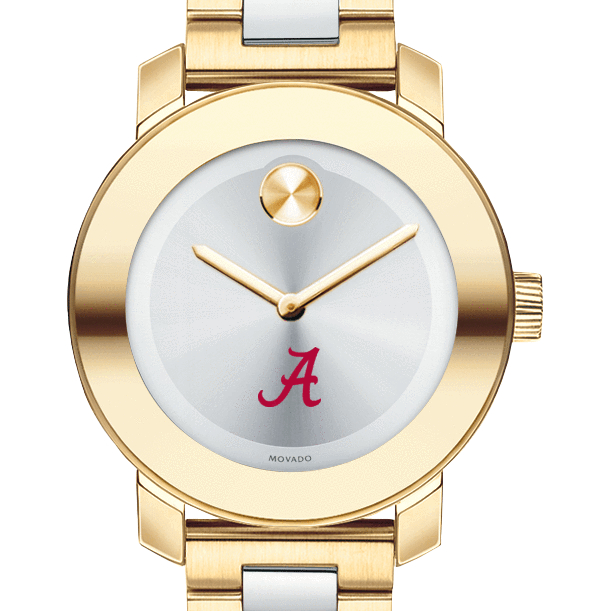 Alabama Women's Movado Two-Tone Bold