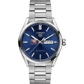 LSU Men's TAG Heuer Carrera with Blue Dial & Day-Date Window - Image 2