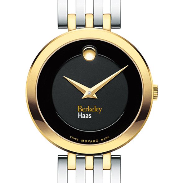 Berkeley Haas Women's Movado Esparanza Two-Tone Museum with Bracelet