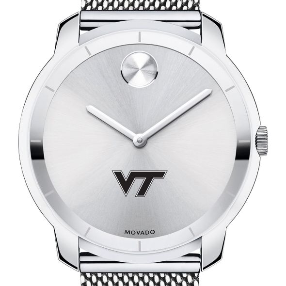 Virginia Tech Men's Movado Stainless Bold 44