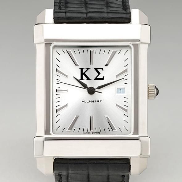 Kappa Sigma Men's Collegiate Watch with Leather Strap - Image 1