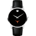 Texas Longhorns Men's Movado Museum with Leather Strap - Image 2