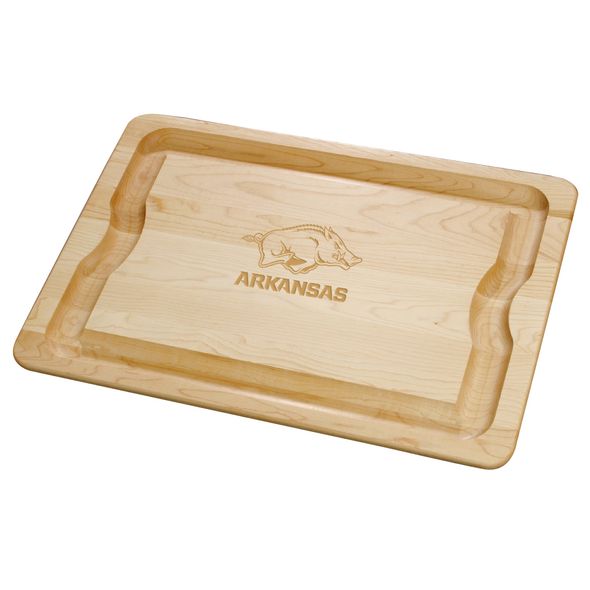 Arkansas Razorbacks Maple Cutting Board - Image 1