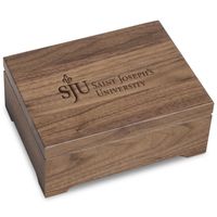 Saint Joseph's Solid Walnut Desk Box