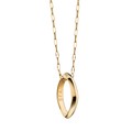 SFASU Monica Rich Kosann Poesy Ring Necklace in Gold - Image 2