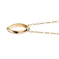 SFASU Monica Rich Kosann Poesy Ring Necklace in Gold - Image 3