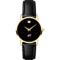 Bucknell Women's Movado Gold Museum Classic Leather - Image 2