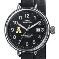 Appalachian State Shinola Watch, The Birdy 38mm Black Dial