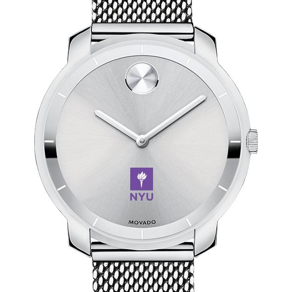 New York University Women's Movado Stainless Bold 36