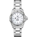 Chicago Booth Women's TAG Heuer Steel Aquaracer with Diamond Dial - Image 2