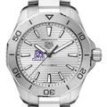 James Madison Men's TAG Heuer Steel Aquaracer with Silver Dial - Image 1