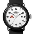 University of Minnesota Shinola Watch, The Detrola 43mm White Dial at M.LaHart & Co. - Image 1