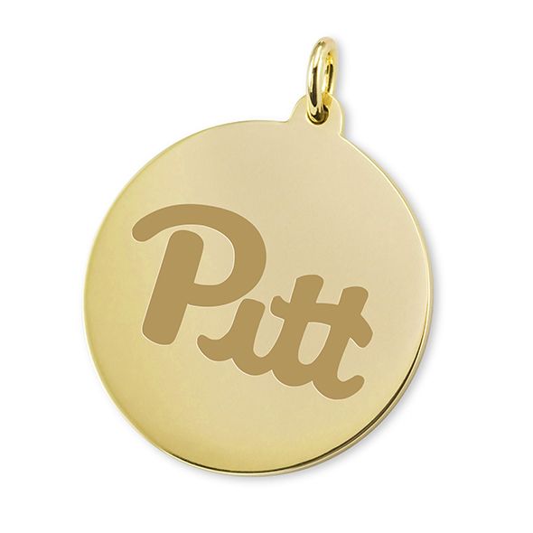 Pittsburgh 18K Gold Charm - Image 1