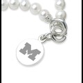 Michigan Pearl Bracelet with Sterling Silver Charm - Image 2