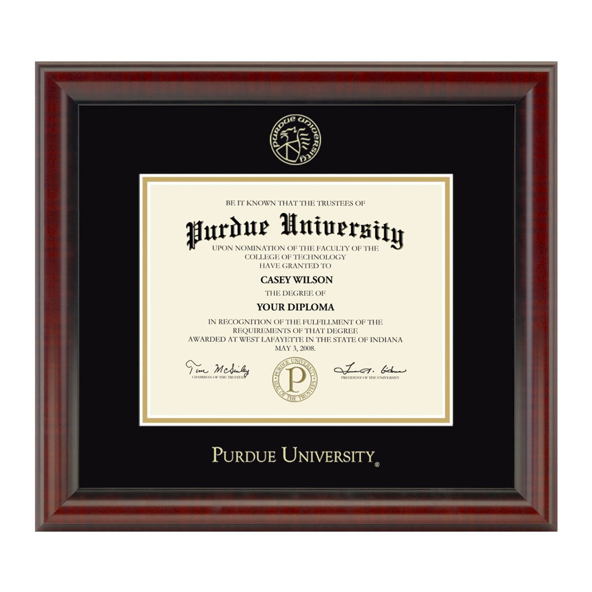 phd diploma frame