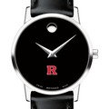 Rutgers Women's Movado Museum with Leather Strap - Image 1