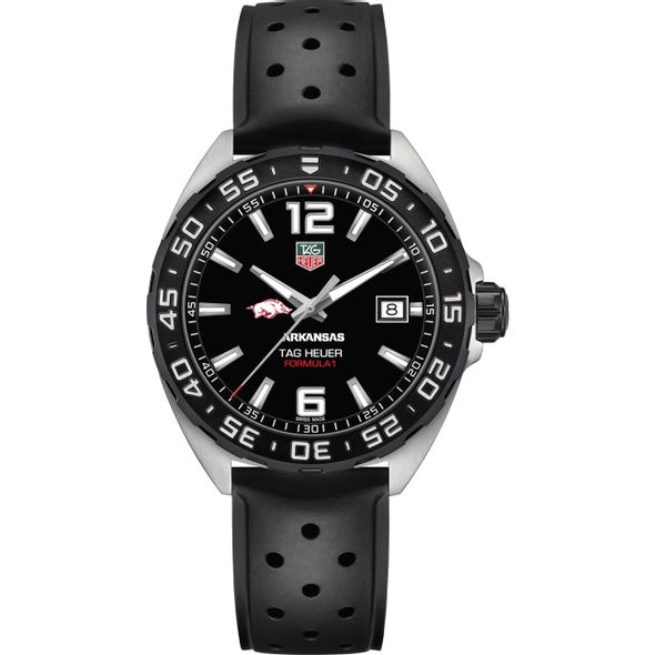 University of Arkansas Men's TAG Heuer Formula 1 with Black Dial