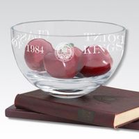 USMMA 10" Glass Celebration Bowl