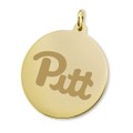 Pitt 14K Gold Charm - Image 1