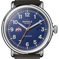 Ohio State Shinola Watch, The Runwell Automatic 45mm Royal Blue Dial - Image 1
