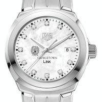 Georgetown University TAG Heuer Diamond Dial LINK for Women