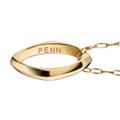 Penn Monica Rich Kosann Poesy Ring Necklace in Gold - Image 3