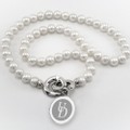 Delaware Pearl Necklace with Sterling Silver Charm - Image 1