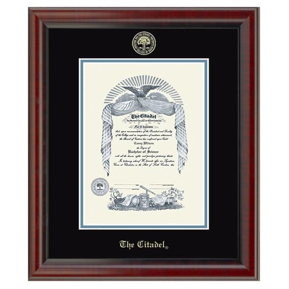 Citadel Diploma Frame, the Fidelitas