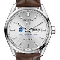 SLU Men's TAG Heuer Automatic Day/Date Carrera with Silver Dial