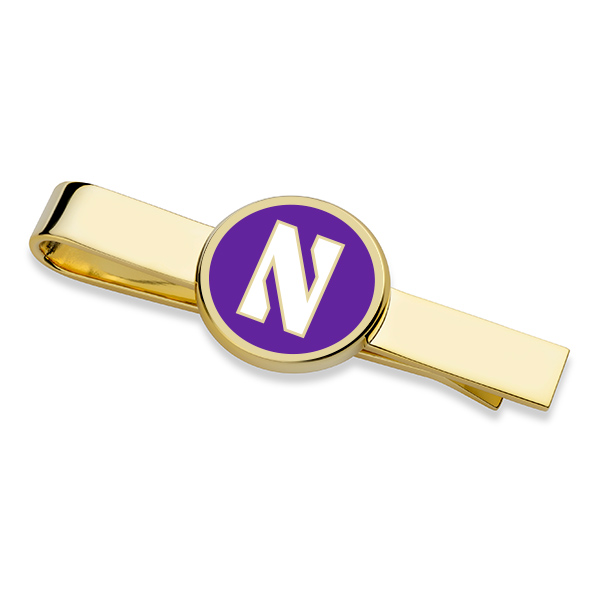 Northwestern Tie Clip