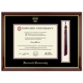Harvard Diploma Frame with Tassel Shadow Box - Image 1