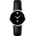Brown Women's Movado Museum with Leather Strap - Image 2