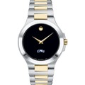 CNU Men's Movado Collection Two-Tone Watch with Black Dial - Image 2