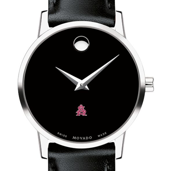 Arizona State Women's Movado Museum with Leather Strap - Image 1