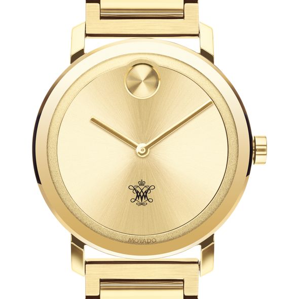 William & Mary Men's Movado Bold Gold with Bracelet - Image 1