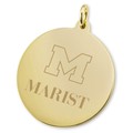 Marist 18K Gold Charm - Image 2