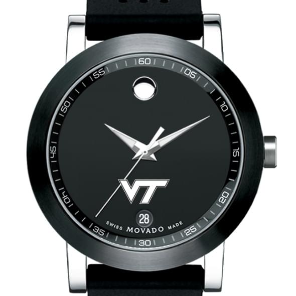 Virginia Tech Men's Movado Museum Sport Rubber Strap