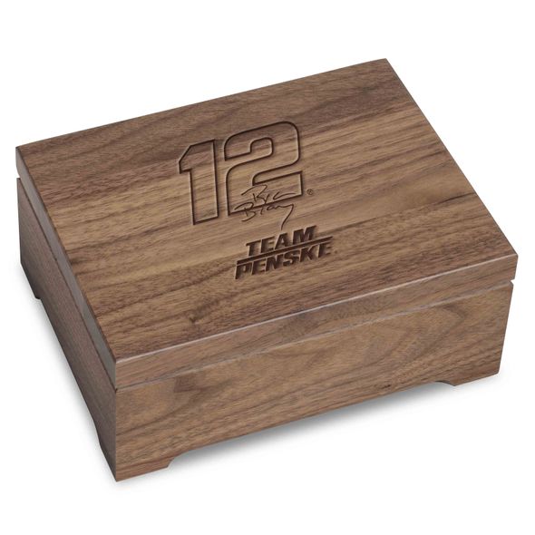 Ryan Blaney Solid Walnut Collector's Box