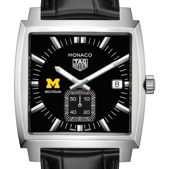 University of Michigan TAG Heuer Monaco with Quartz Movement for Men