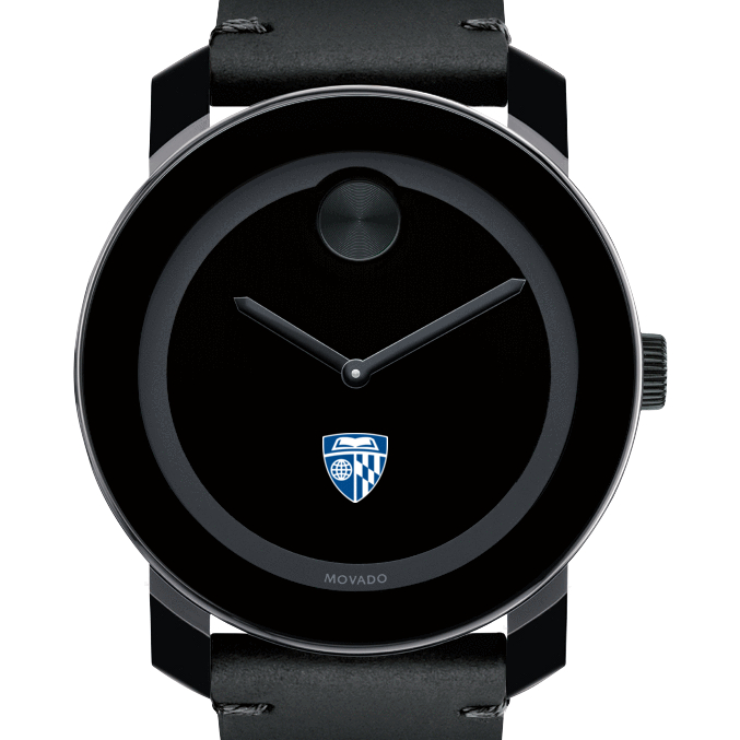Johns Hopkins Men's Movado BOLD with Leather Strap