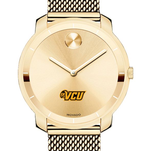 Virginia Commonwealth University Women's Movado Gold Bold 36