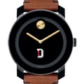 Davidson College Men's Movado BOLD with Brown Leather Strap - Image 1