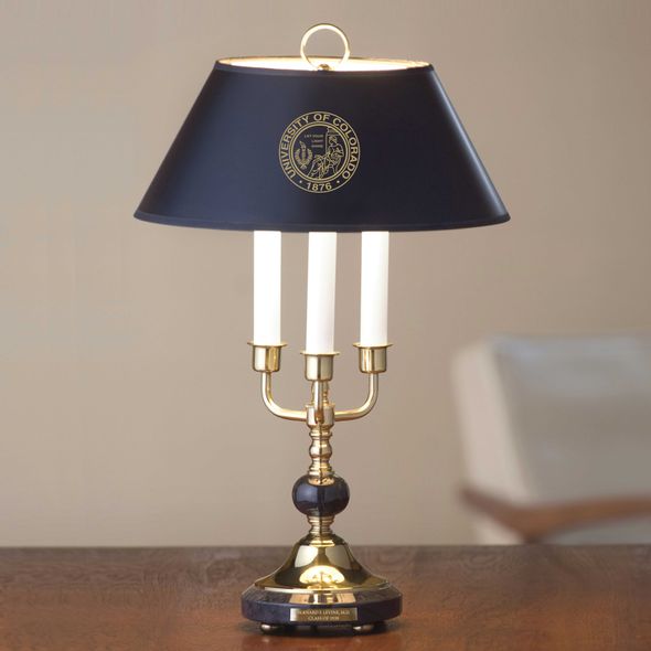 Colorado Lamp in Brass & Marble - Image 1