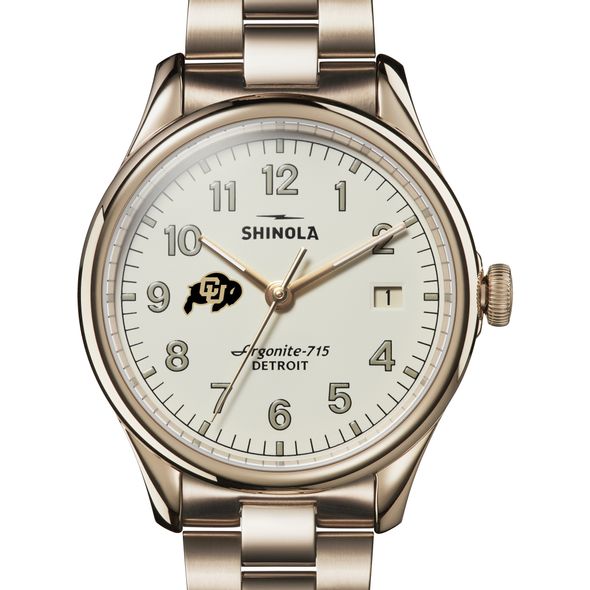 Colorado Shinola Watch, The Vinton 38mm Ivory Dial - Image 1