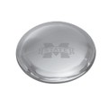 MS State Glass Dome Paperweight by Simon Pearce - Image 1